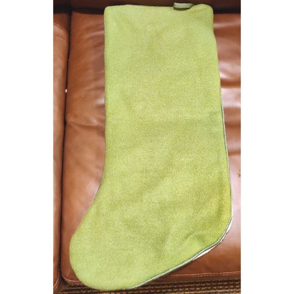 Crystal Snow Santa Claus Stocking Advent Calendar Count Down to Christmas 22x11" - Picture 2 of 12